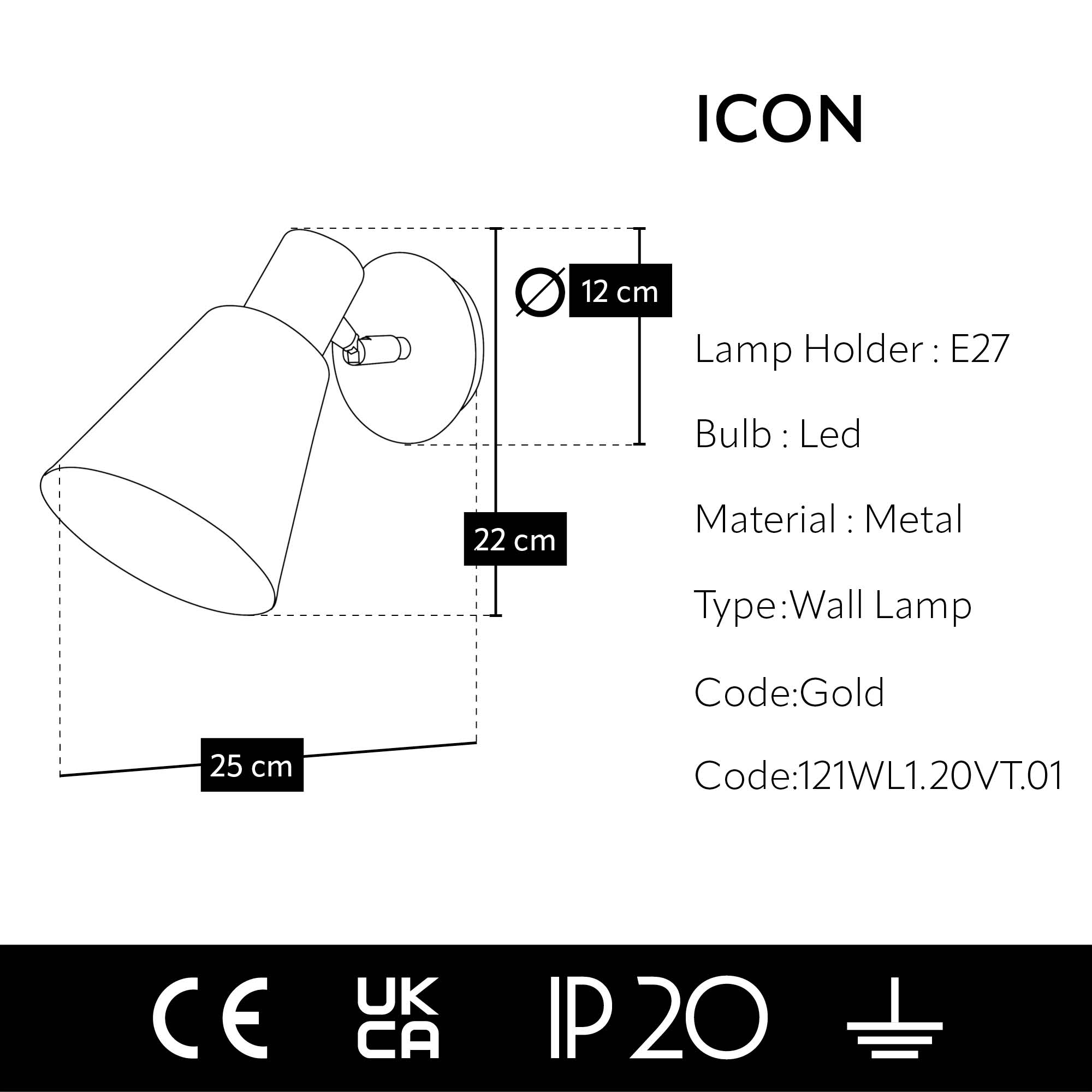 ICON Wall lamp