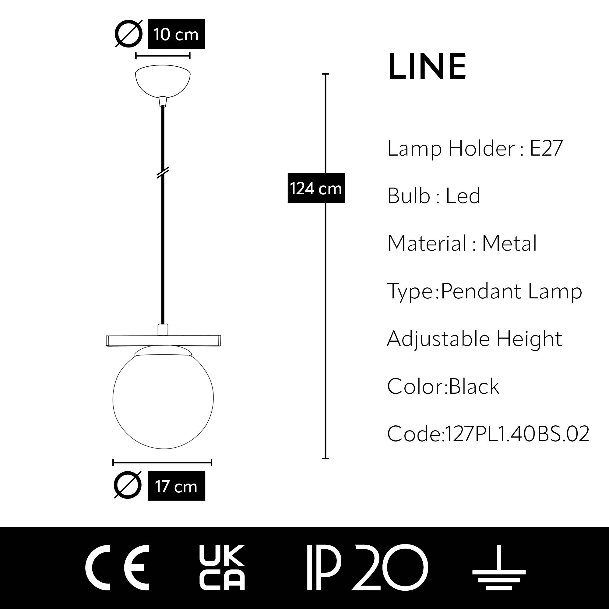 LINE Pendant lamp