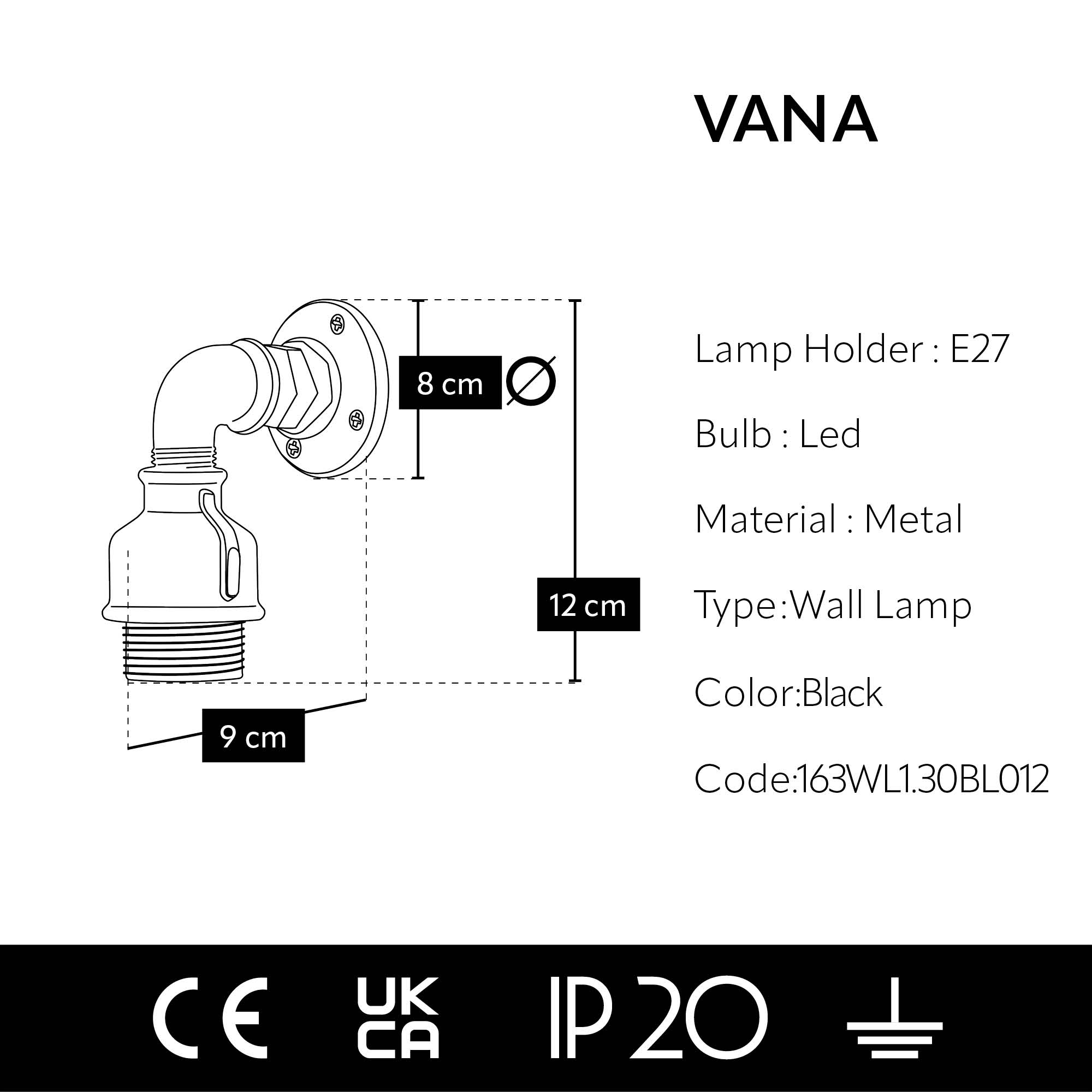 VANA Wall lamp