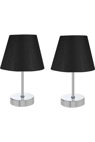 Metal 2'li 2 pcs table lamp