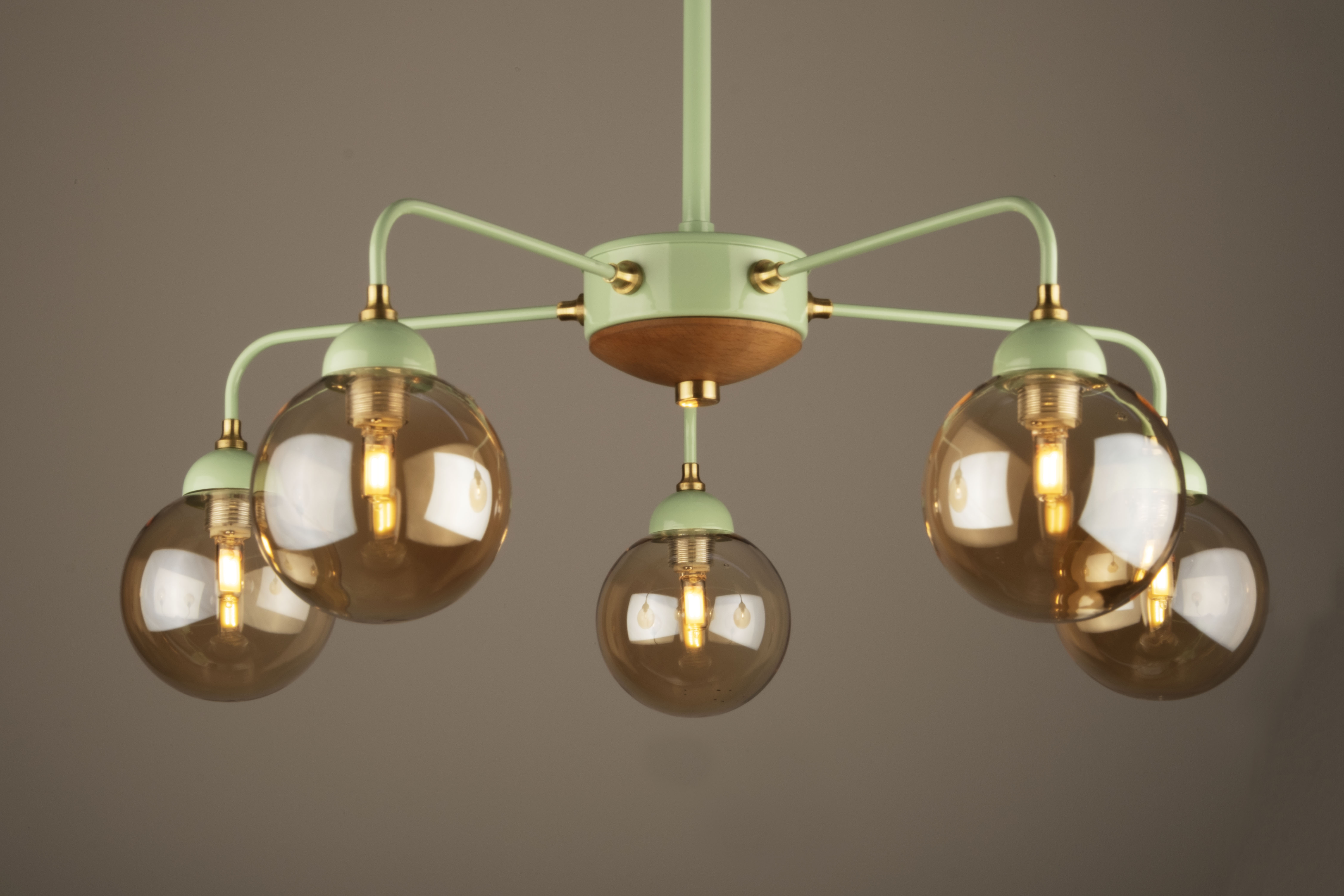 Green Chandelier MO8929