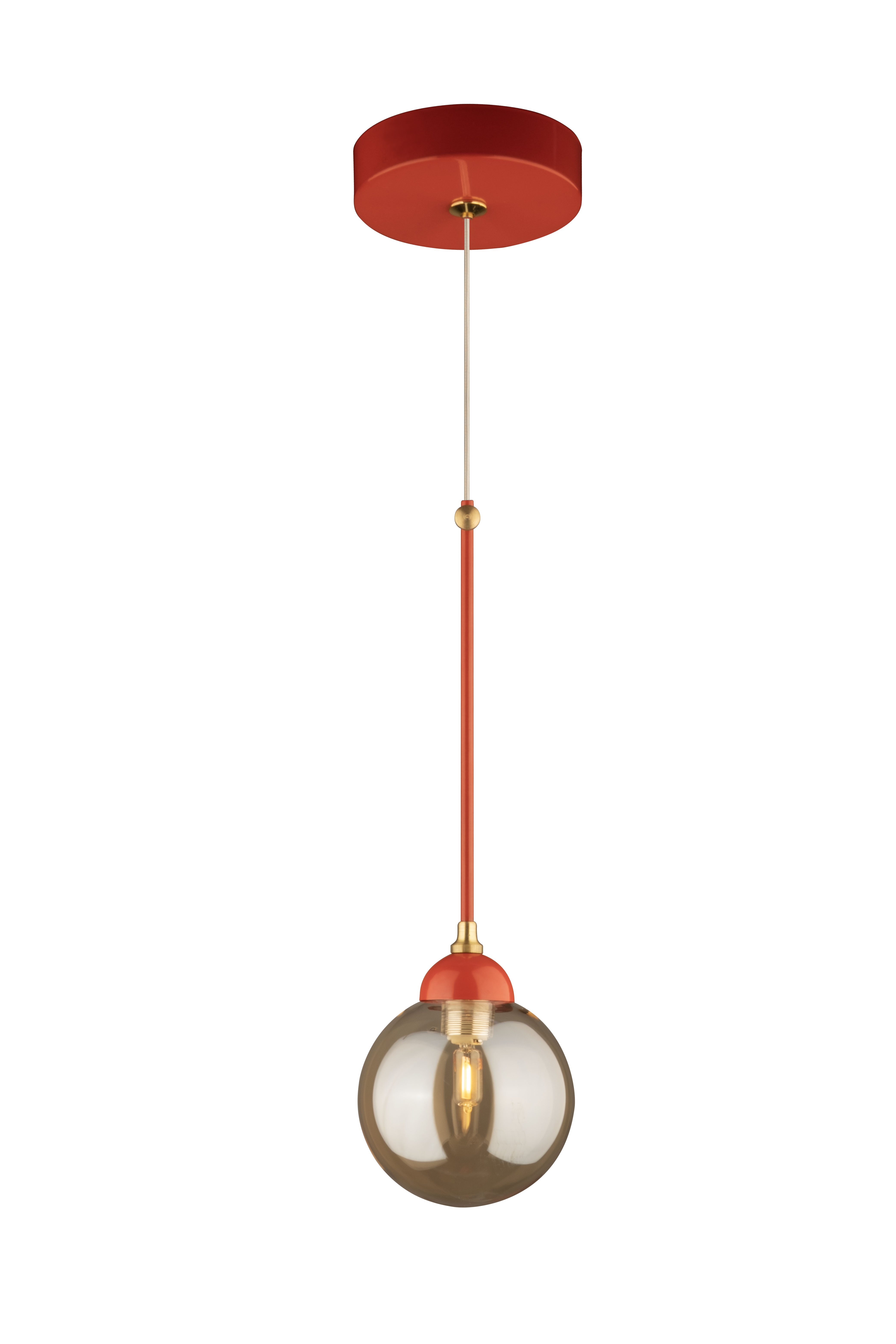 red Pendant lamp MO8933red