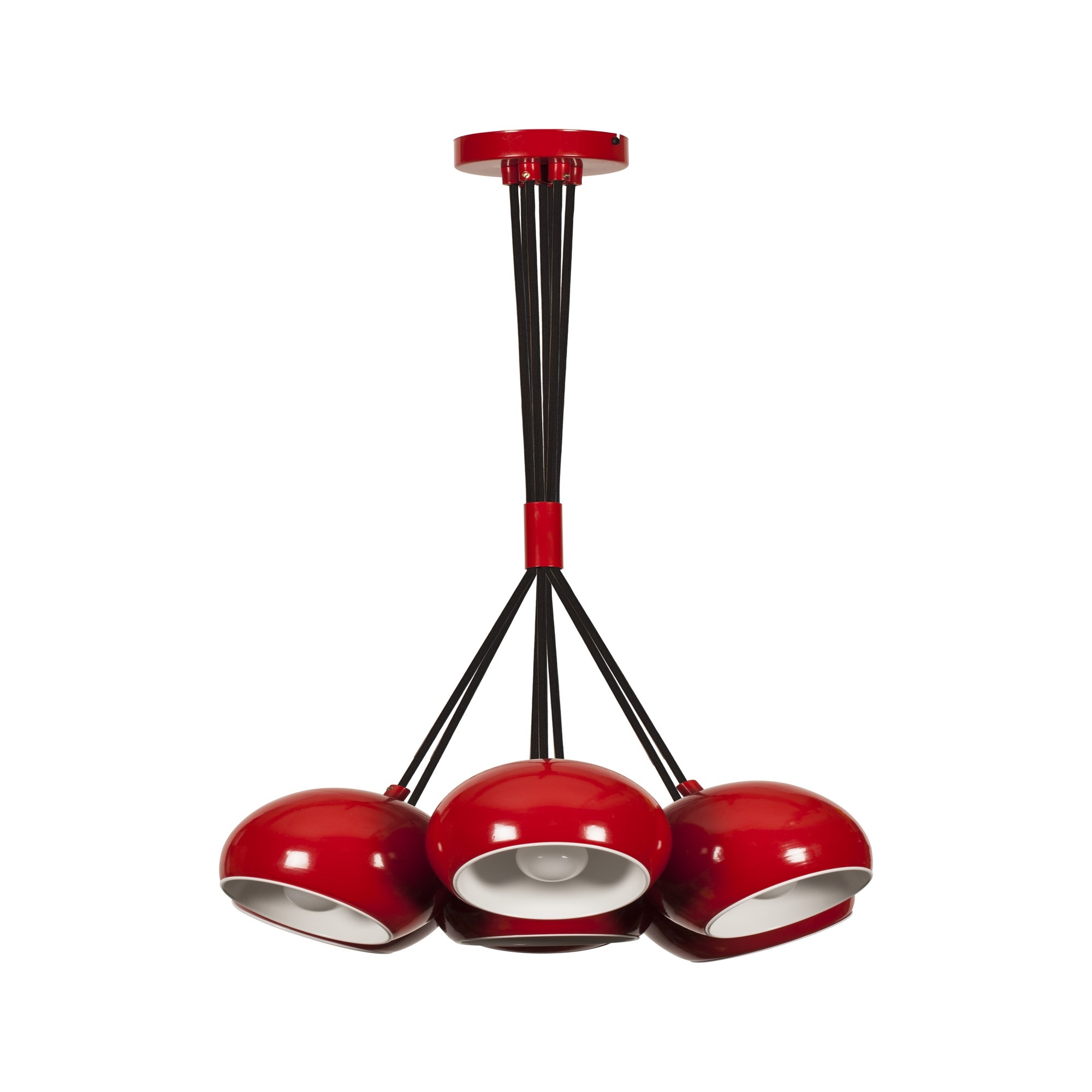 S257 Chandelier Red