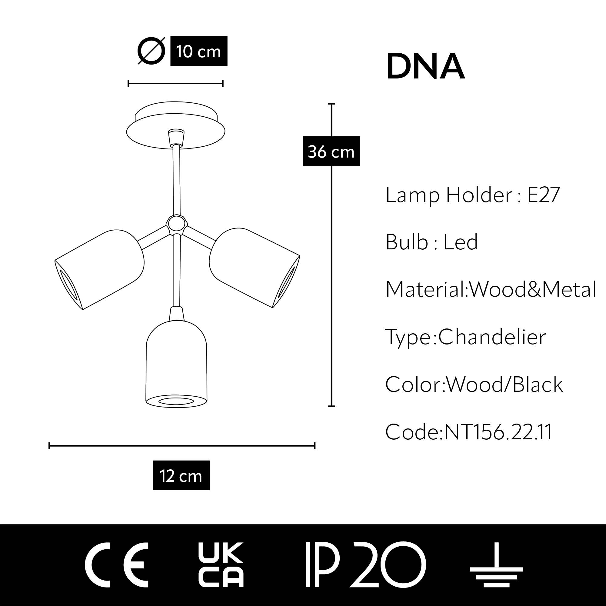 DNA Pendant lamp