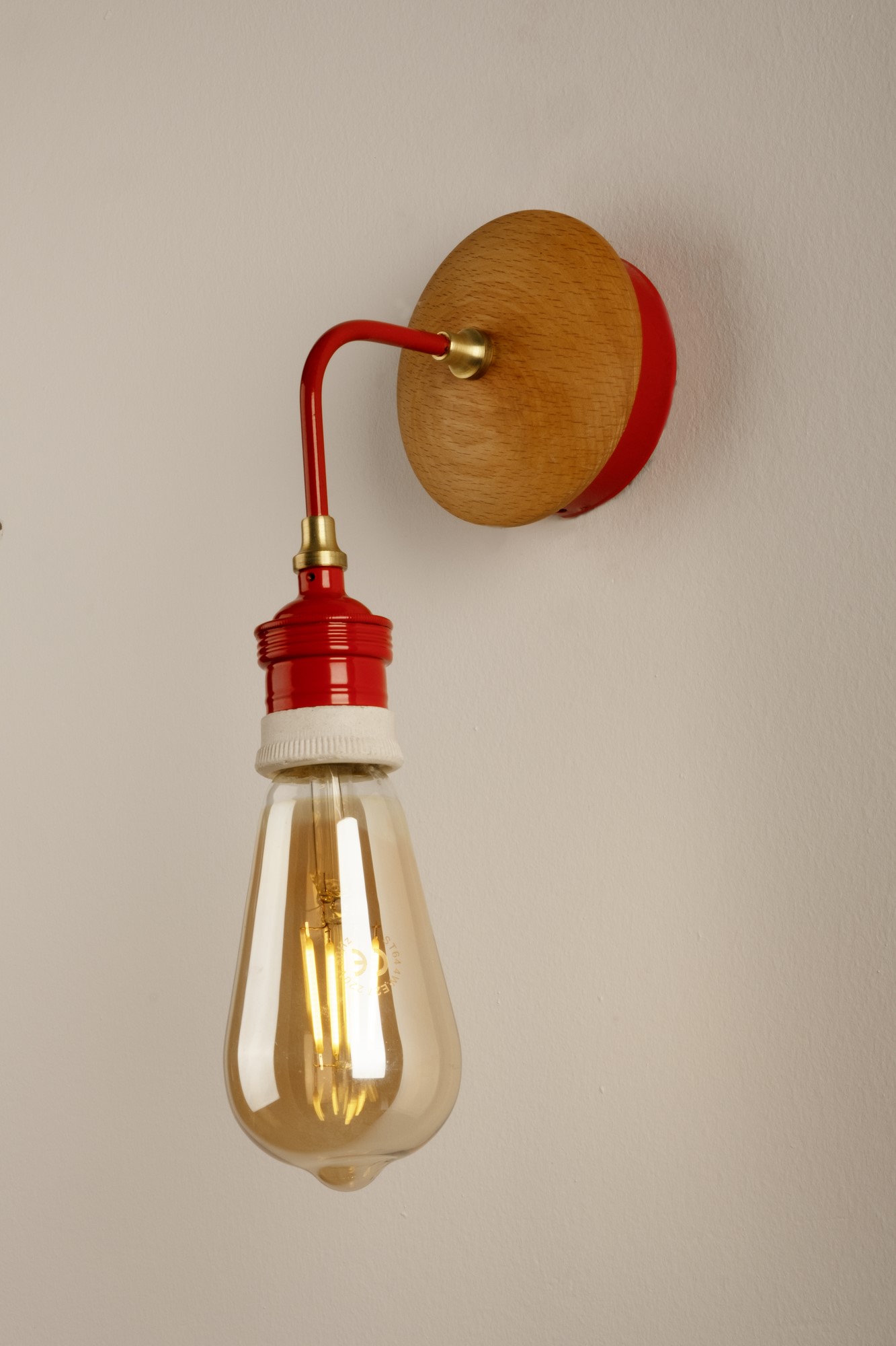 Red Wall lamp MO8932red